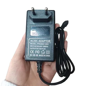 شاحن محمول EU plug 12v 2a ac dc تبديل امدادات الطاقة