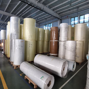 Papel Autoadhesivo sin Madera al por Mayor de Fábrica, Rollo Jumbo Amarillo y Blanco A4 80gsm 60gsm, Papel Adhesivo con Revestimiento Desprendible y Pegamento Termofusible - Product Image 4