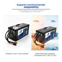 Batterie de moto électrique haute capacité 60V 45Ah 50Ah, pack de batteries lithium-ion pour moto tout-terrain