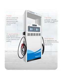 Dispenser di benzina per carburante coreano OPW ugello e tubo flessibile 4 tubi Dispenser di carburante 220v pompa fatta macchina distributore di carburante