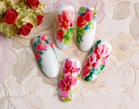 Blooming 12 couleurs aquarelle vernis à ongles sec marque privée en gros liquide marbre encre Gel Nail Art effet aquarelle naturel