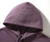 Sweat-shirts et sweats à capuche surdimensionnés en molleton français de haute qualité avec logo personnalisé en relief 3D pour hommes