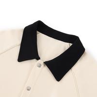 T-shirt unisexe à manches courtes col en V en polyester/coton extensible 320 GSM, coupe classique, anti-rétrécissement et respirant