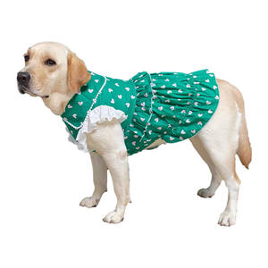 Gaun Anjing Peliharaan Motif Klasik Fashion Allah Golden Retriever Pakaian Anjing Besar - Product Image 2