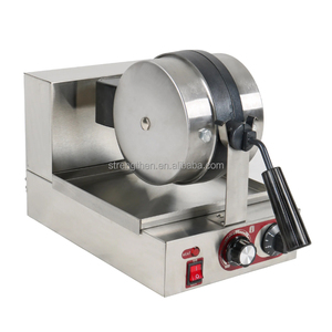 Nueva máquina comercial para hacer gofres eléctrica de alta calidad, máquinas de aperitivos antiadherentes de mesa, máquina rotativa para hacer gofres - Product Image 5