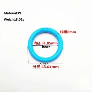 Supporte les couleurs et tailles personnalisées des classeurs en plastique pour divers cahiers et bandes dessinées - Product Image 2
