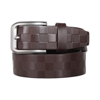 Ceinture en cuir pleine fleur de créateur pour hommes Ceintures d'accessoires en cuir véritable Ceintures pleine fleur en cuir véritable pour hommes
