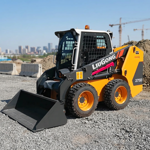 Minicargadora de Giro Cero de 3.1 Toneladas 375B, Compacta y Multifuncional para Proyectos Urbanos y Agrícolas - Product Image 1