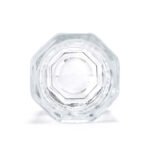 Gobelet octogonal en verre transparent pour liquides et poudres à ongles, portable, pour le nettoyage des pinceaux en acrylique, idéal pour les salons de manucure et la vente en gros - Product Image 3