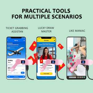 Clicker automático para iPhone Tapper de pantalla de teléfono automático Clicker automático para Roblox Clicker <span class=keywords><strong>Autoclicker</strong></span> de teléfono inteligente para iPad - Product Image 5
