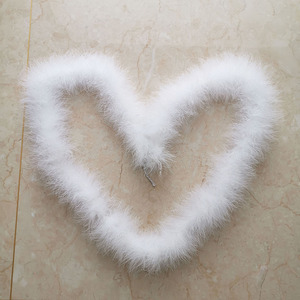 2m 25g Mini Turkey <strong>Down</strong> <strong>Feather</strong> Boas Decorative <strong>Feather</strong> Strips for Weddings and Parties - Product Image 3