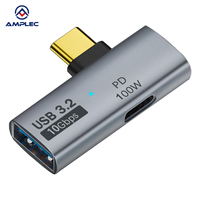 Adaptateur OTG USB C vers USB 3.0 Femelle, Adaptateur OTG 10 Gbps, Convertisseur OTG USB-C Type-C vers 3.2 pour Ordinateur Portable, Tablette, Téléphone
