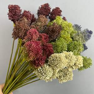 Fleur artificielle en forme de boule d'oignon, toucher doux, haute qualité, pour la décoration d'événements - Product Image 1