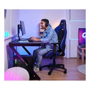 Silla Gaming GXT 714B Ruya Azul y Negra, Capacidad 150 Kg, Silla de Oficina - Product Image 5