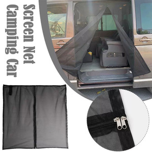 Rideau de porte magnétique pour camping-cars et voitures, rectangulaire, en tissu maillé 3D respirant, pare-soleil, accessoire de camping pour véhicule - Product Image 4