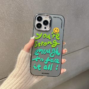 เคสโทร<span class=keywords><strong>ศัพท์</strong></span>มีคำภาษาอังกฤษสำหรับ iPhone 15 14 13 12 11 PRO MAX Girls - Product Image 6