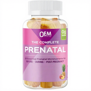 กัมมี่ไร้น้ำตาลพร้อมแคลเซียมวิตามินวิตามิน K2วิตามิน B12กัมมี่ปรุงแต่งโดยสับปะรด - Product Image 1