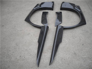 2006-2007 लेंसर विकास के लिए फेंडर विंग पर Yh ब्रांड ब्लैक ग्लास फाइबर रियर, 1 साल की वारंटी के साथ 8 9 साइबर - Product Image 4
