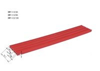 DEMAELECTRIC Personnalisable 6 pôles 210A Rail d'alimentation coulissant basse tension conducteur sans soudure barre omnibus PVC + équipement de Distribution d'énergie