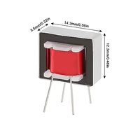 Transformateur audio PYJ EI14 1:1 600:600 Ohm Entrée 110V 50Hz Haute efficacité Bobinage en cuivre 10KVA-50000KVA Bobine simple