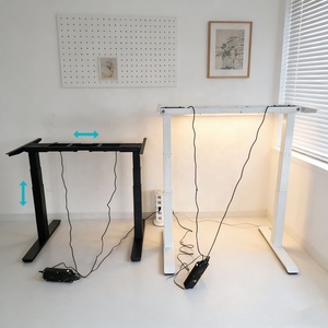 <span class=keywords><strong>Scrivania</strong></span> Ergonomica Moderna per Ufficio con Supporto per Computer, Telaio per <span class=keywords><strong>Scrivania</strong></span> Regolabile in Altezza Elettricamente a Doppio Motore, <span class=keywords><strong>Scrivania</strong></span> Ergonomica a Doppio Motore per Aziende - Product Image 1