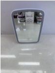 <b>Mirror</b> <b>Rectangle</b> 20-29in Silver Aluminum Frameless Minimalist Bathroom <b>Wall</b> Hanging - Product Image 1