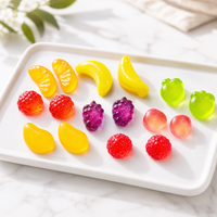 Bonbons gélifiés à la saveur de fruits multiples, certifiés halal, en gros, en boîte avec emballage personnalisé