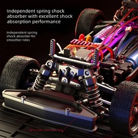 Voiture télécommandée DZ 1:16 Muscle Car 4x4 à grande vitesse, drift, contrôle proportionnel complet, modèle de collection ZL