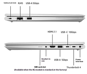 HPs 640 G10 Core I5-1335U 16GB RAM 512GB M.2 SSD Elitebook Laptop Elitebook 640 G10 - Product Image 6