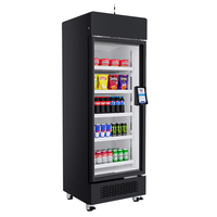 Máquina Expendedora Refrigerada Inteligente con IA AFEN (Stock en EE. UU.), Diseño Abierto, Reconocimiento Visual de Tarjetas de Crédito, SDK para Aplicaciones