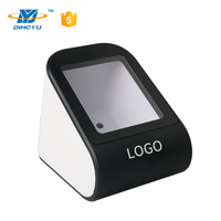 DYscan - Caja de Pago Electrónico Móvil, Escáner de Códigos de Barras QR, Lector 2D con Interfaz USB/COM, Blanco, 1 Año de Garantía