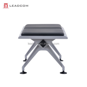 Banc d'attente en acier 2 places L-W03-1 pour aéroports et banques - Product Image 4
