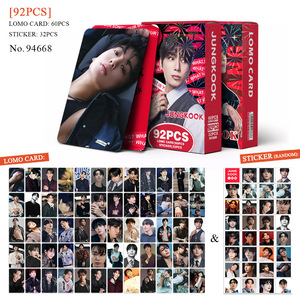 92 Piezas/Set de Fototarjetas y Pegatinas de Kpop de Suga, Taehyung, Jungkook, Jin, Jimin, J-Hope, RM, del Álbum SWIM 2.0, Tarjetas Lomo del World Tour de ARIRANG - Product Image 2