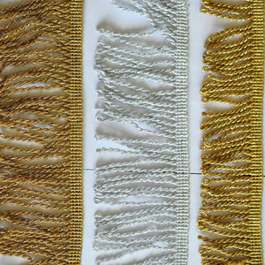 Custom Bullion Wire <b>Tassel</b> Fringes for Garment & Decorative Use with All Design and Color Options Lightweight High Quality - Product Image 6