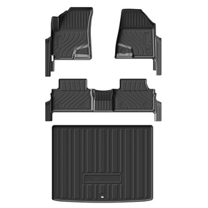 Alfombrillas de Coche 5D TPE, Juego Completo de Alfombrillas para el Suelo del Coche y <span class=keywords><strong>Maletero</strong></span>, para Jetour X50 2025, Accesorios Interiores - Product Image 1