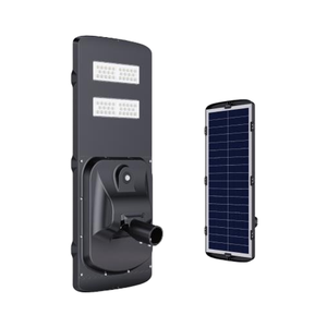 Lumen cao năng lượng mặt trời Pathway đèn điện thực 40W 60W ngoài trời không thấm nước tiết kiệm năng lượng chiếu sáng công cộng tất cả trong một ánh sáng mặt trời - Product Image 1