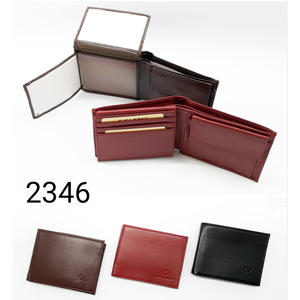 Cartera de Cuero Genuino Porte-Monnaie 2346, Billetera Bifold de Cuero, Modelo 119184 para Uso Diario y Negocios - Product Image 5