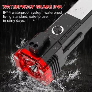 Multifunctional <b>LED</b> Flashlight Car Safety Hammer 1000 Lumens 100m Beam Range Spot & Flood <b>Light</b> Outdoor Emergency Searchlight - Product Image 2