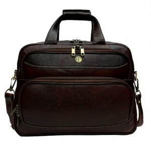 Personalized Genuine Leather Modern Lightweight Eco-Friendly Waterproof Crossbody Convertible Laptop Messenger Protective - Product Image 6