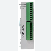 Controlador de Programación PLC Delta DVP06AD-S - Automatización y Control Industrial, 32 E/S, Comunicación Ethernet/Inalámbrica, 100% Original