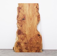 Plateaux de table extensibles en bois massif Zelkova japonais, dalles de bois exotiques pour meubles de maison et usage professionnel