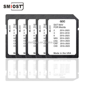 SMIOST mapas de memoria Android Auto navegación coche CID personalizado regrabable 8GB tarjeta SD para Mazda 3 6 1H Oriente Medio MX5 CX9 - Product Image 1