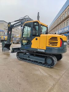 Mini-excavatrice compacte HX80 de 7,3 tonnes à bras de rotation zéro, haute performance, puissante et fiable pour les terrains restreints – Meilleur prix direct usine - Product Image 1