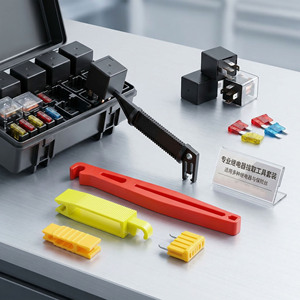 Car Fuse Clip Set 6-Piece Plastic Tool Kit For Relay And Fuse Removal Auto Repair - Product Image 1