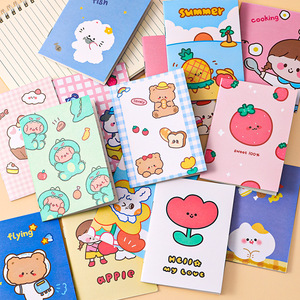 Cuaderno con Diseño Atractivo para Estudiantes, Cuadernos Espirales, Cuadernos con Logotipo Personalizado, Libros de Pegatinas Reutilizables - Product Image 5