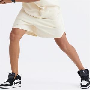 Pantalones Cortos Casuales de Algodón Puro con Logotipo Personalizado para Hombre, Unisex, Corte Holgado, Cintura Elástica, Estilo <span class=keywords><strong>S</strong></span>ólido y Elegante - Product Image 3