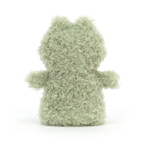 Peluche Rana Piccola JC 2026, Morbido Giocattolo <span class=keywords><strong>Verde</strong></span> Imbottito con Sorriso e Braccialetti per Decorazione Cameretta Neonato - Product Image 6