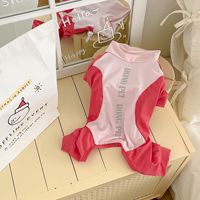 T-shirt pour animaux de compagnie léger doux respirant gilet été Cool vêtements Protection solaire pour petits moyens grands chiens chats