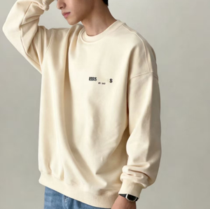 Felpa Fear da uomo OEM personalizzata 350gsm pesante 100% cotone ricamata traspirante streetwear con cappuccio e unisex - Product Image 3