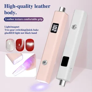 โคมไฟยูวีแอลอีดีสำหรับทำเล็บ - เครื่องอบเล็บแบบพกพา 2 in 1 ชาร์จผ่าน USB ได้ พร้อมแม่เหล็กในตัว อบแห้งเร็ว อุปกรณ์ทำเล็บมือ - Product Image 3